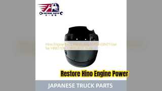 Hino 500 J05E পিস্টন Assy S130B E0N71 প্রতিস্থাপন