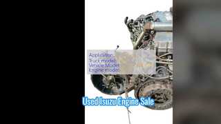 বিক্রয়ের জন্য Isuzu 6HK1 ইঞ্জিন ট্রান্সমিশন ব্যবহৃত হয়েছে