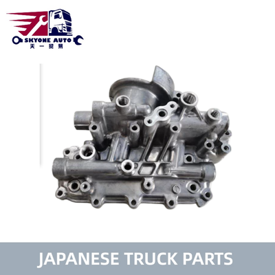 HINO 500 J08C J08E J08CT J08ET HINO ইঞ্জিন পার্টসের জন্য জাপানি ট্রাক যন্ত্রাংশ তেল কুলার কভার 15720-1190 15700-1960