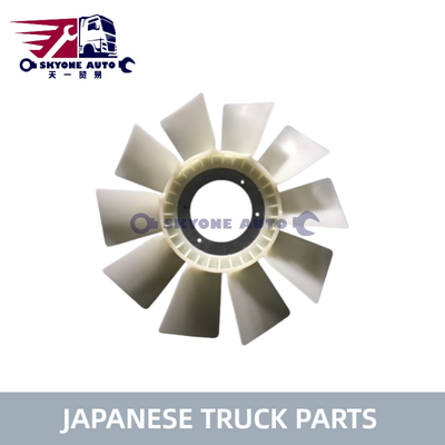 Hino ইঞ্জিন পার্টস EURO4 ফ্যান ব্লেড 16361-E0530 16361-EW011 HINO 500 VICTOR J08ETruck এর জন্য ব্যবহার