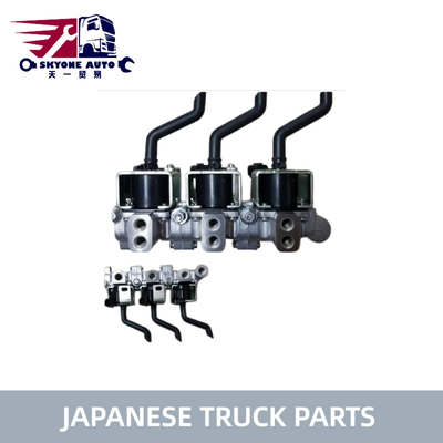 জাপানি ট্রাকের যন্ত্রাংশ 3WAY HINO 500/700 E13C FM260 FM2P ট্রাকের জন্য 27690-EW042 27610-4740 চৌম্বকীয় সোলিনয়েড ভালভ