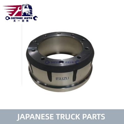 ISUZU CYH51K 6WF1 CXZ CYZ ট্রাক ISUZU ট্রাক পার্টসের জন্য জাপানি ট্রাকের যন্ত্রাংশ ব্রেক ড্রাম 1423153772 1-4231377-2