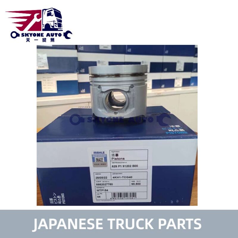 OEM 8-98202778-0 ISUZU Dmax 3.0 Ranuras 4JH1T 4KH1 ইঞ্জিনের পিস্টন - মেটাল ও অ্যালুমিনিয়াম পিস্টন অ্যাসেম্বলি
