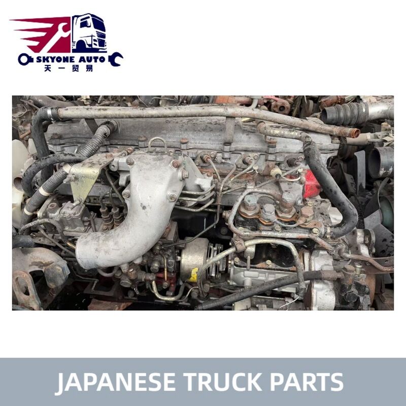 জাপানি ট্রাক পার্টস HINO 500 RANGER ট্রাক J08C UW Hino সেকেন্ড হ্যান্ড ইঞ্জিনের জন্য ব্যবহৃত ইঞ্জিন সমাবেশ